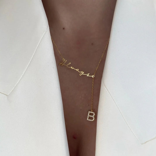 Personalised Alley Name Necklace